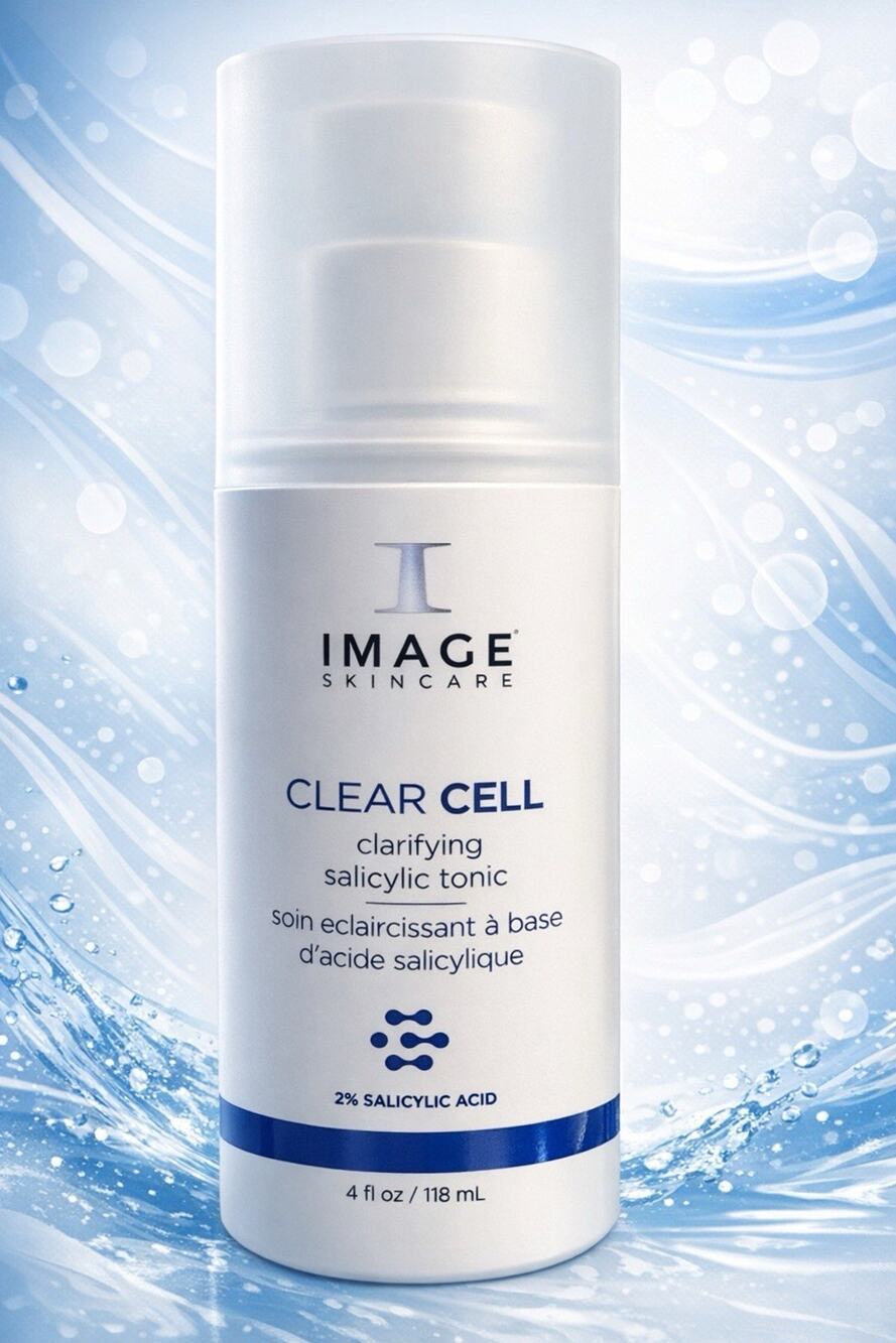 Image Skincare Clear Cell Salicylic Tonic Acne Toner Oily Skin AHA BHA